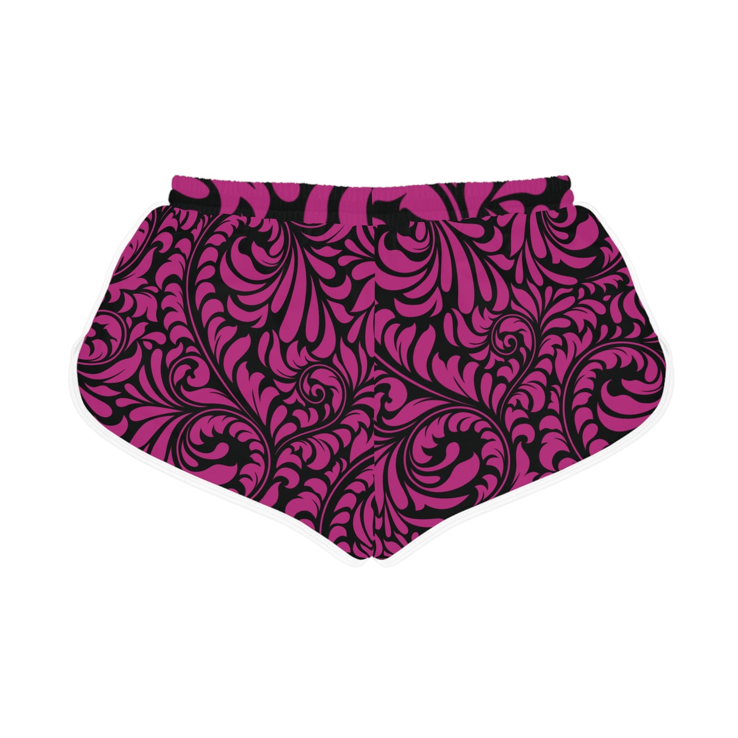 Chic Floral Print Women's Relaxed Shorts, Summer Fashion, Beachwear, Lounge Wear, Exercise, Vacation Style