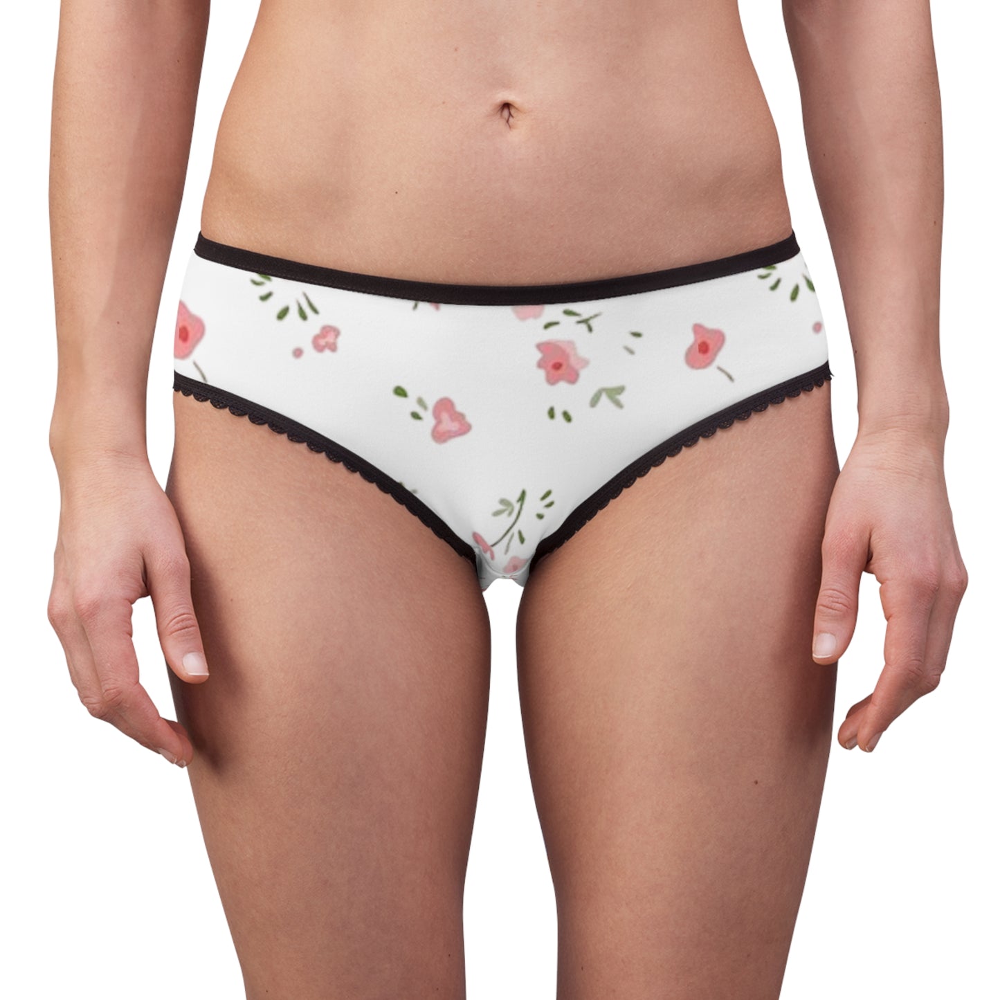 Floral Women's Briefs, Comfortable Underwear, Cute Lingerie, Gift for Her, Everyday Essentials, Floral Print Panties